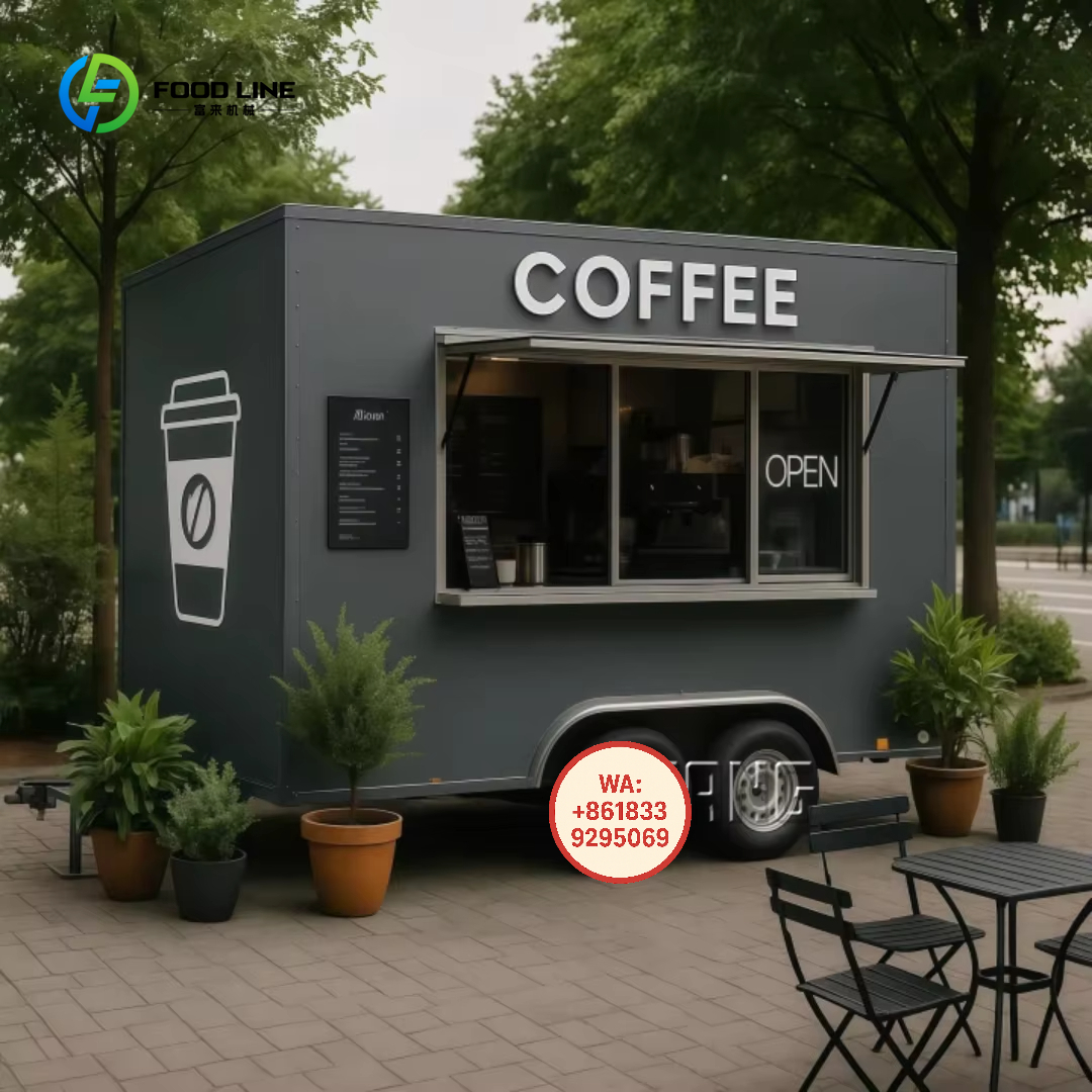 Commercial Kitchen Layout - Mini Food Trailer Small Snack Truck