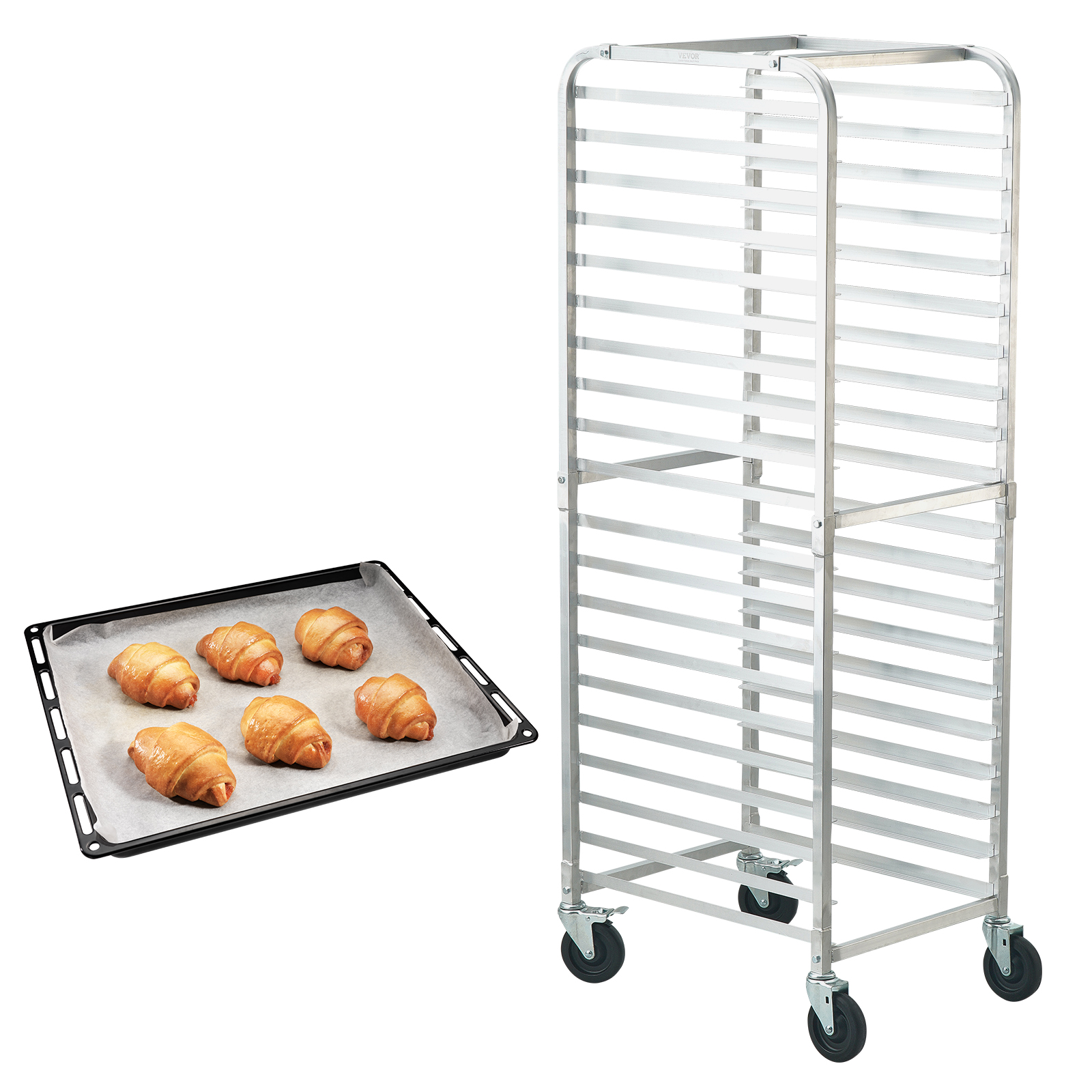 Donut Making Machine - SucceBuy 10/20 Sheet Bun Pan Rack