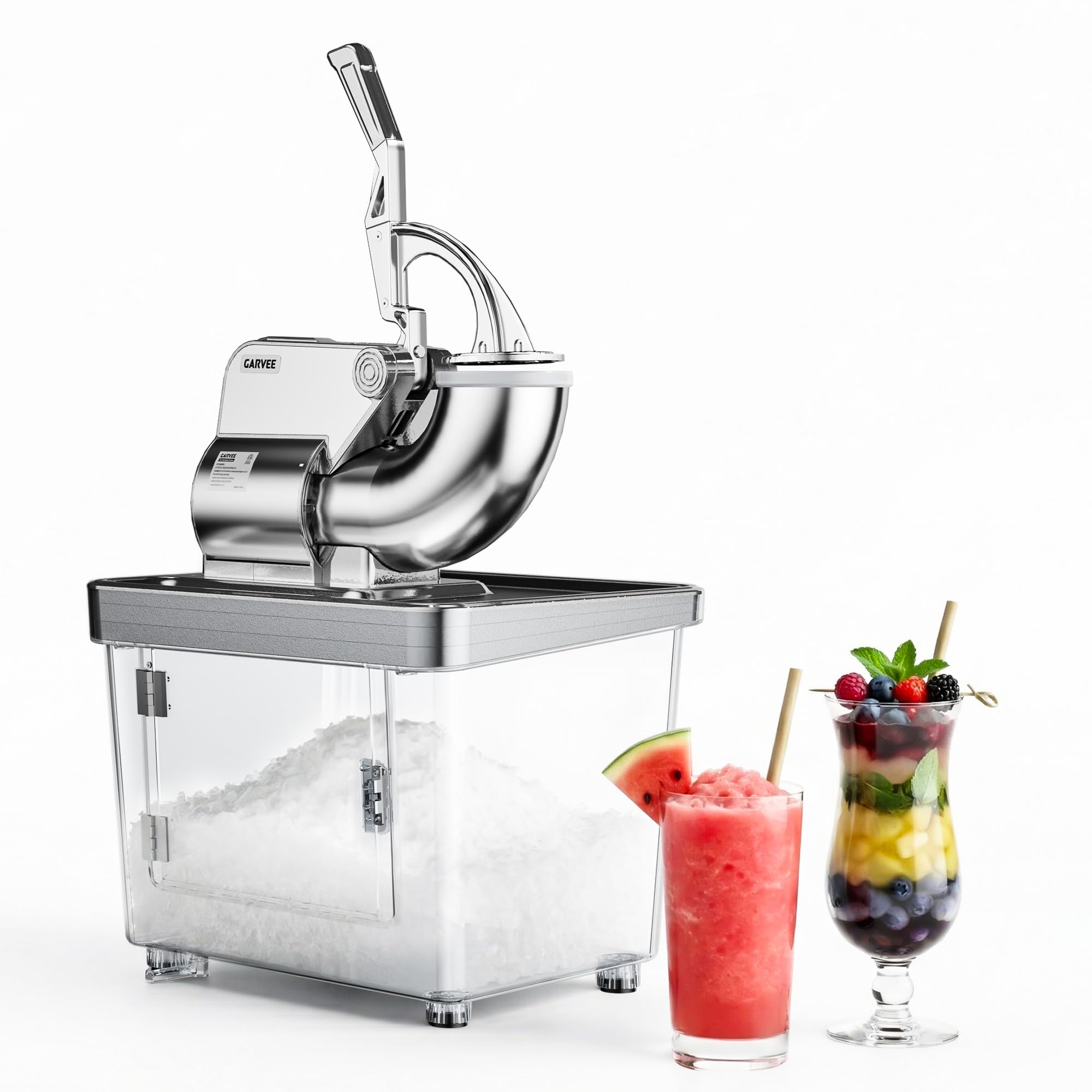 Commercial Ice Maker - Heavy Duty Ice Shaver Machine 661LBS/H