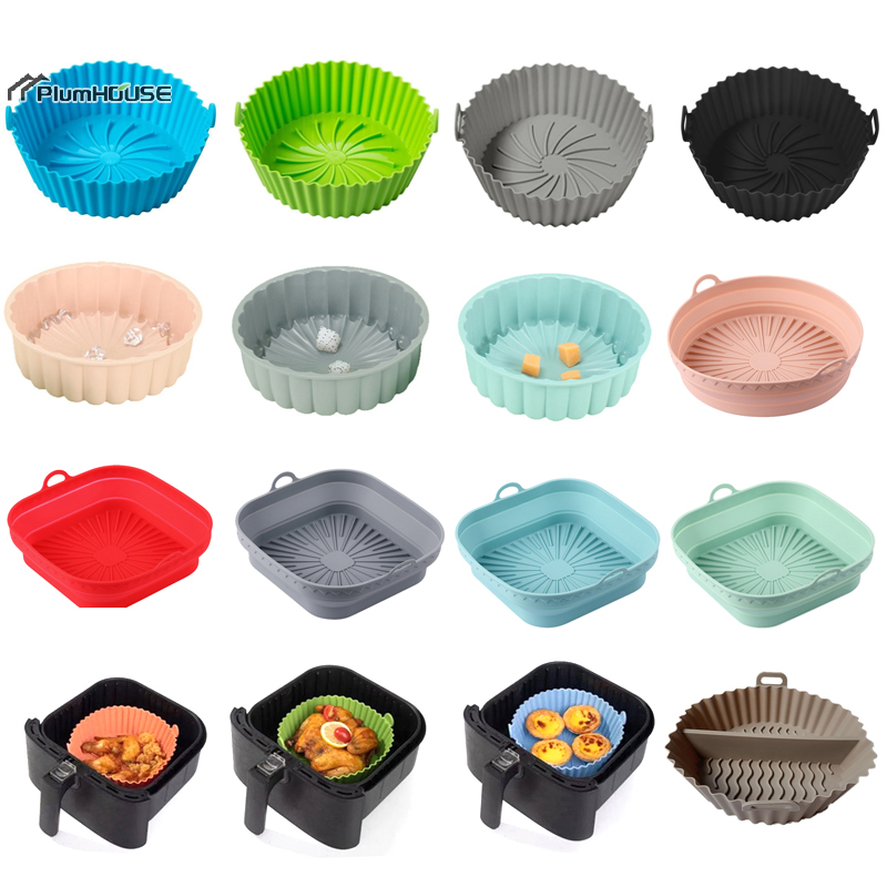 Deep Fryer Commercial - 1Pcs Silicone Air Fryer Oven Baking