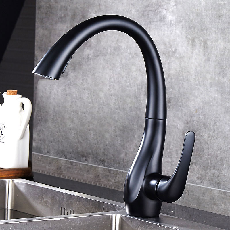 BAKALA Single Handle Pull out  - Commercial Kitchen Faucet avaliação e preço