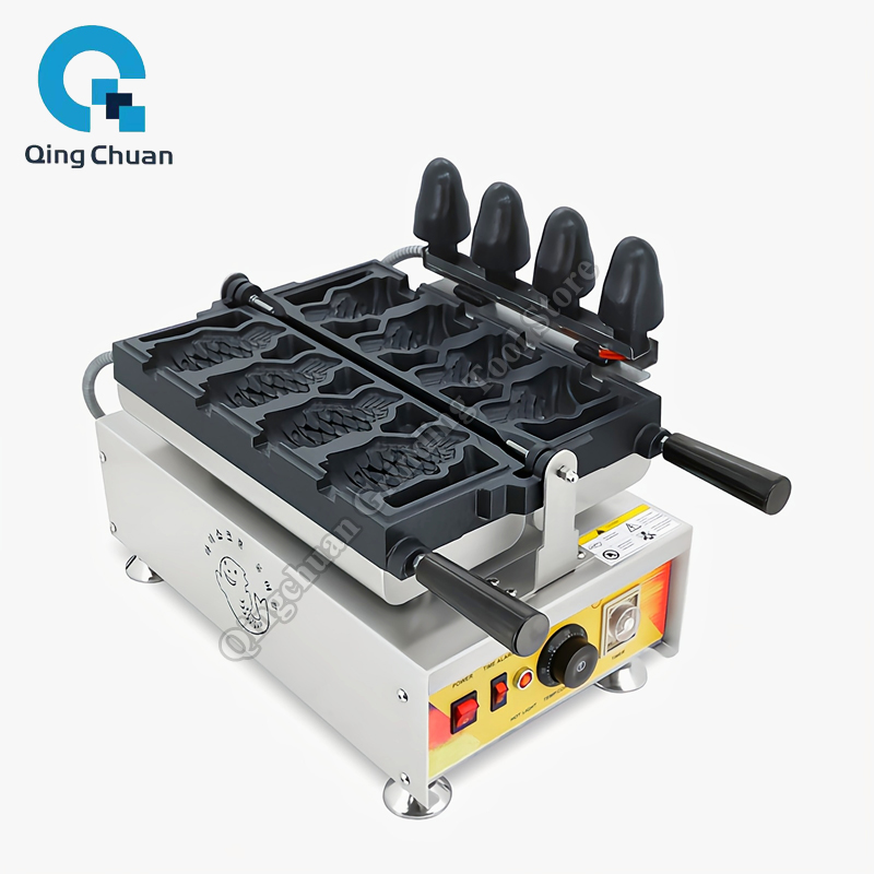 Fish Shaped Waffle Machine Com - Commercial Ice Maker avaliação e preço