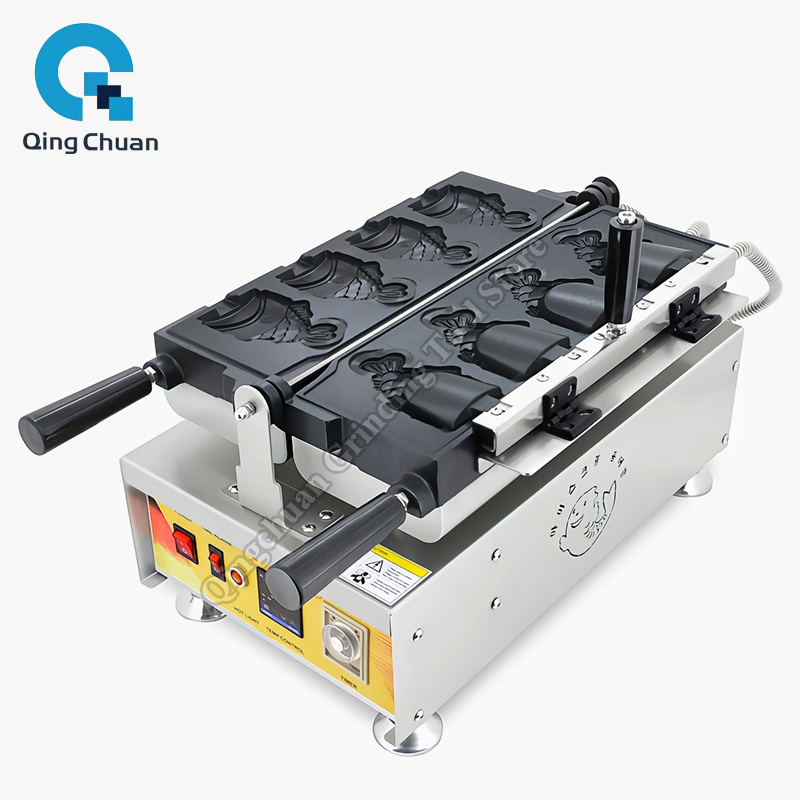 Fish Shaped Waffle Machine Com - Commercial Ice Maker avaliação e preço