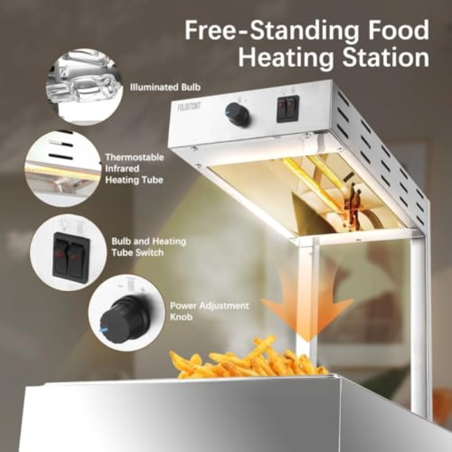 French Fry Warmer for Commerci - Commercial Kitchen Kitchen avaliação e preço