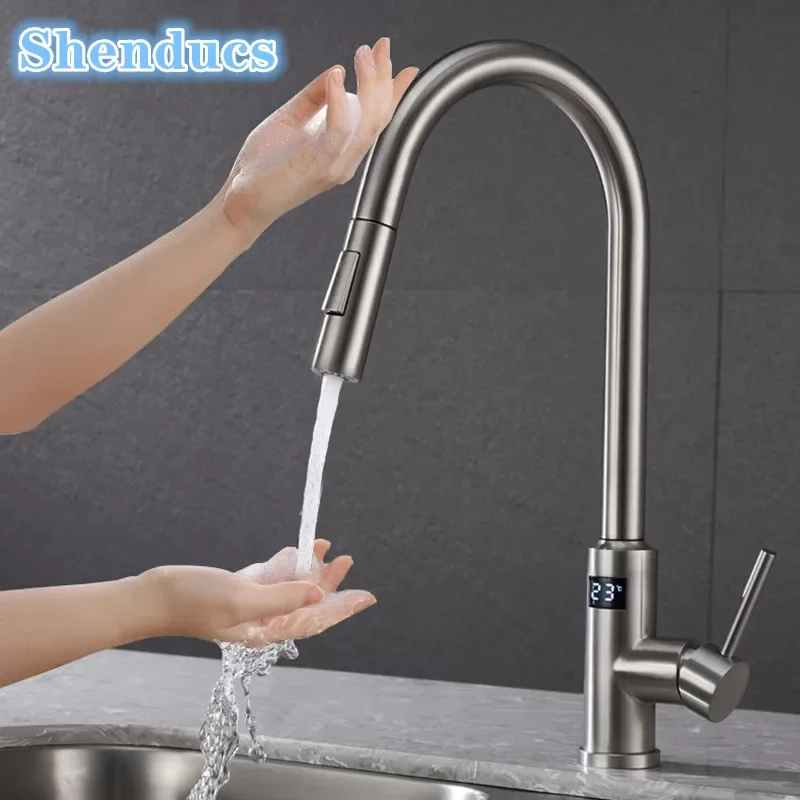 Digital Touch on Kitchen Fauce - Commercial Kitchen Faucet avaliação e preço