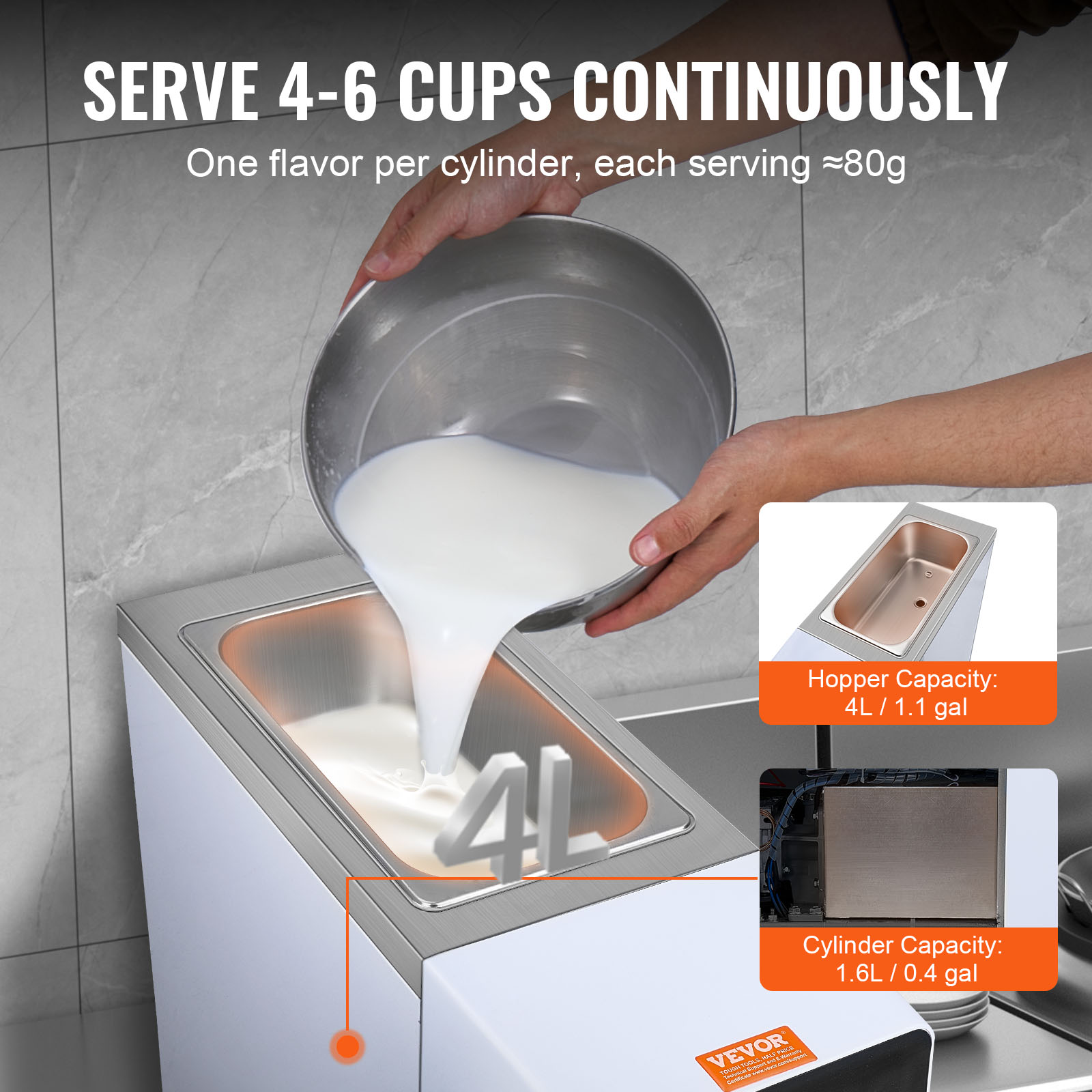 SucceBuy Commercial Ice Cream  - Commercial Ice Maker avaliação e preço