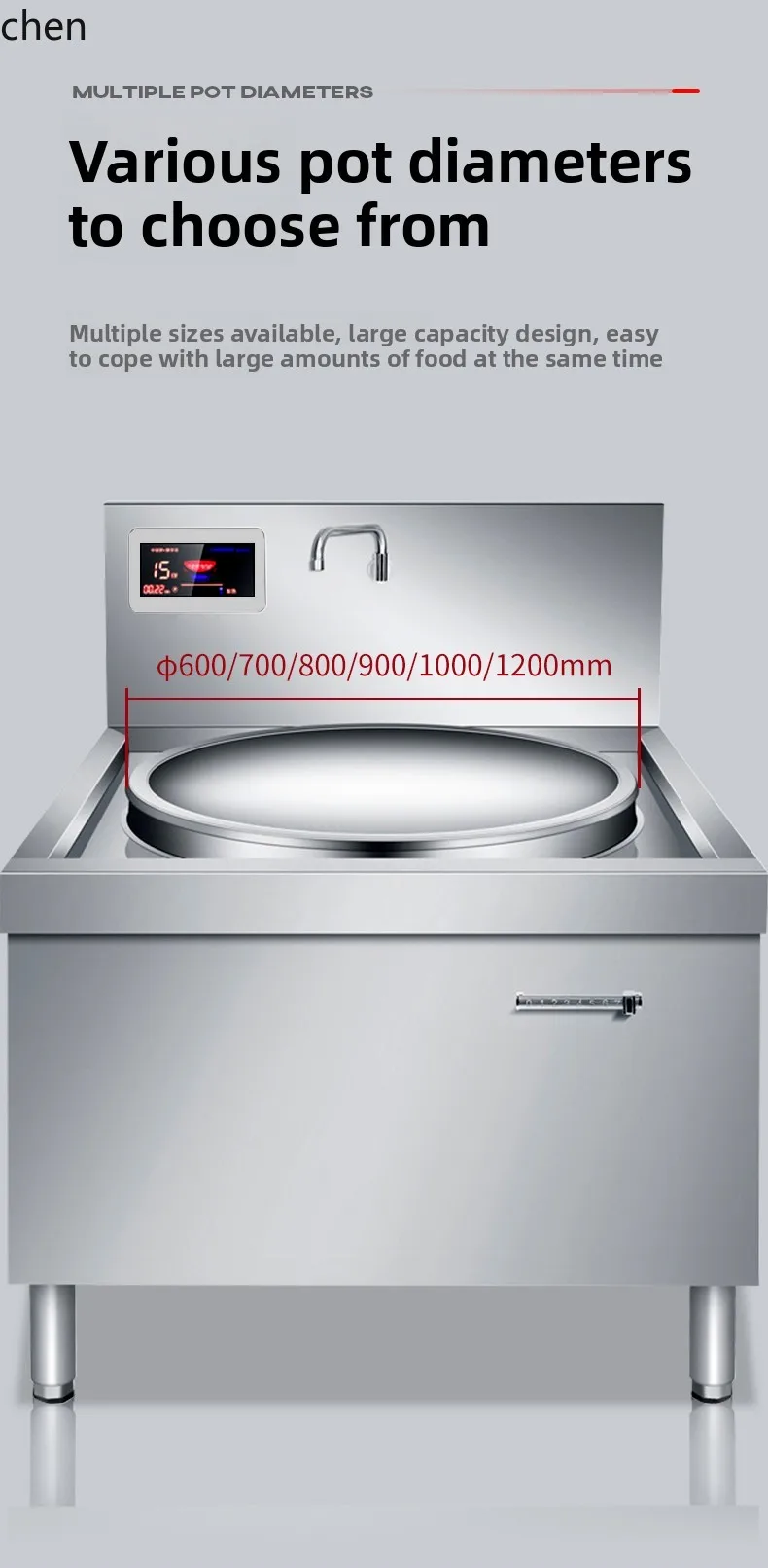 ZML commercial induction cooke - Commercial Kitchen Equipment avaliação e preço