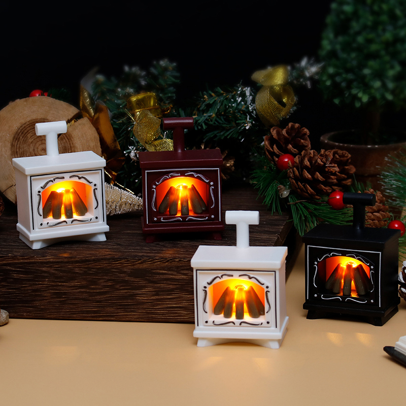 Dollhouse Miniature Fireplace  - Commercial Kitchen Warmer avaliação e preço