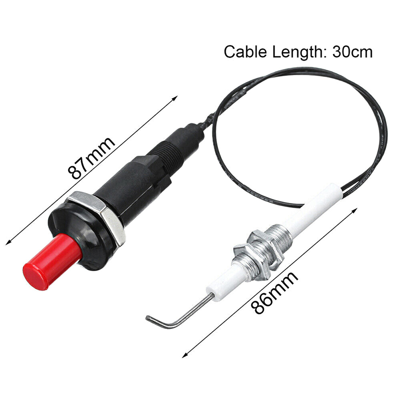 Push Button Piezo Ignitor With - Commercial Kitchen Warmer avaliação e preço