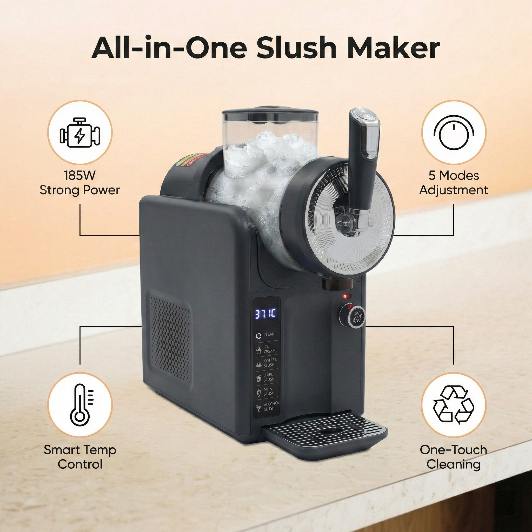 Commercial Slushy Machine Coun - Commercial Kitchen In Home avaliação e preço