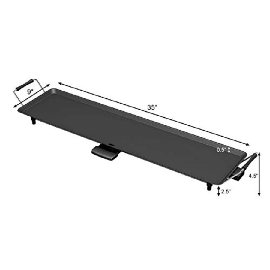 35'' Electric Griddle Teppanya - Teppanyaki Grill Table avaliação e preço