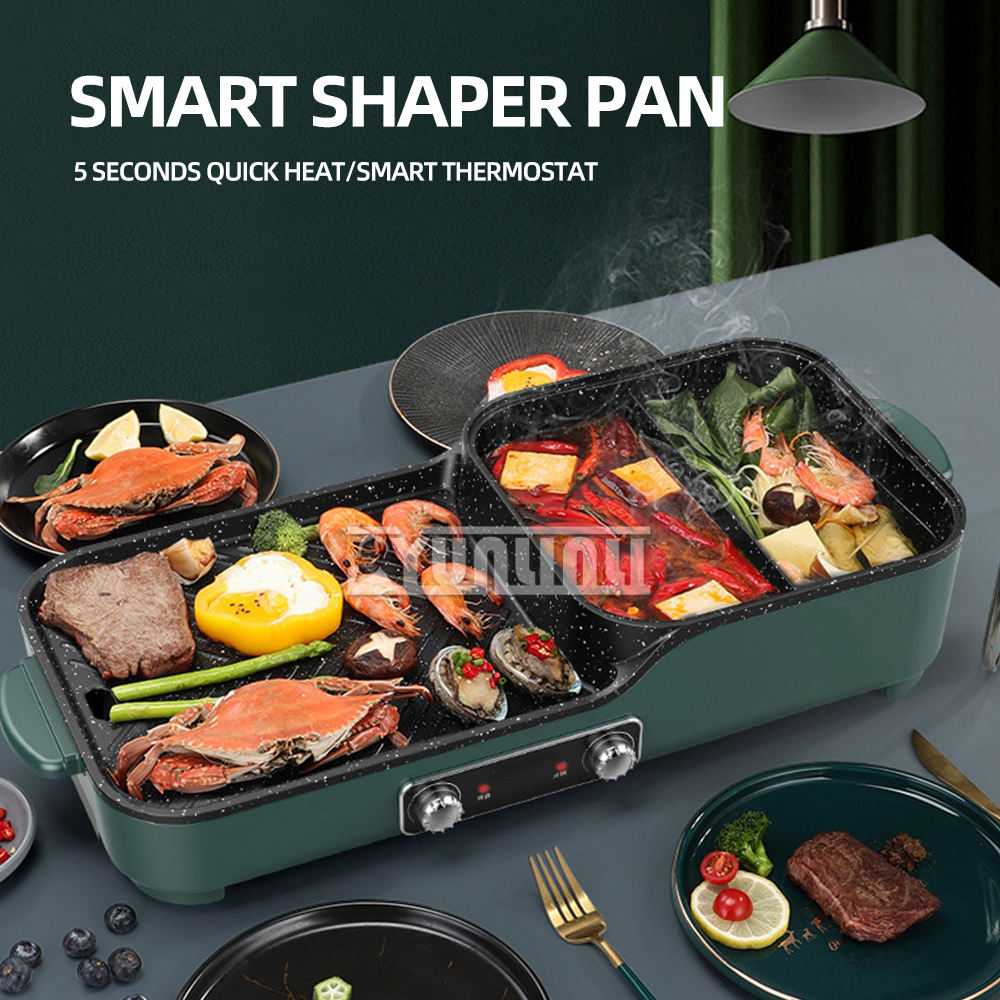 Barbecue Hot Pot Machine House - Teppanyaki Grill Table avaliação e preço