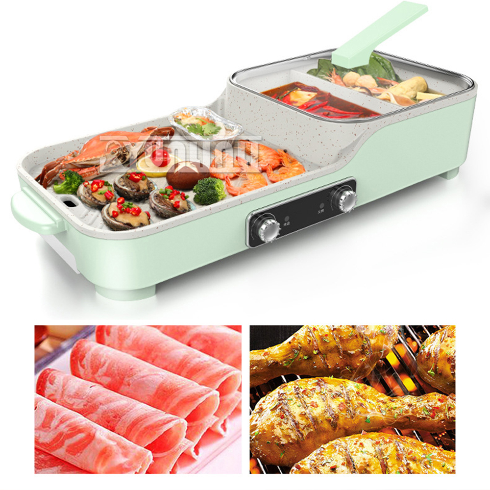 Barbecue Hot Pot Machine House - Teppanyaki Grill Table avaliação e preço