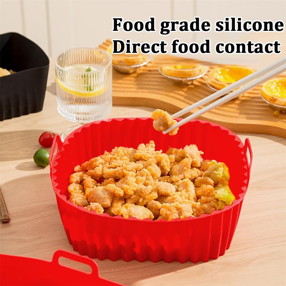 1pc Reusable Silicone Air Frye - Deep Fryer Commercial avaliação e preço
