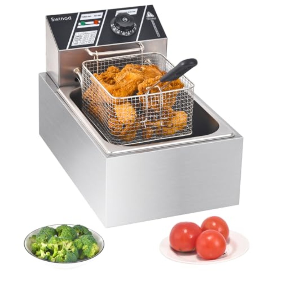 Electric Deep Fryer with Baske - Deep Fryer Commercial avaliação e preço