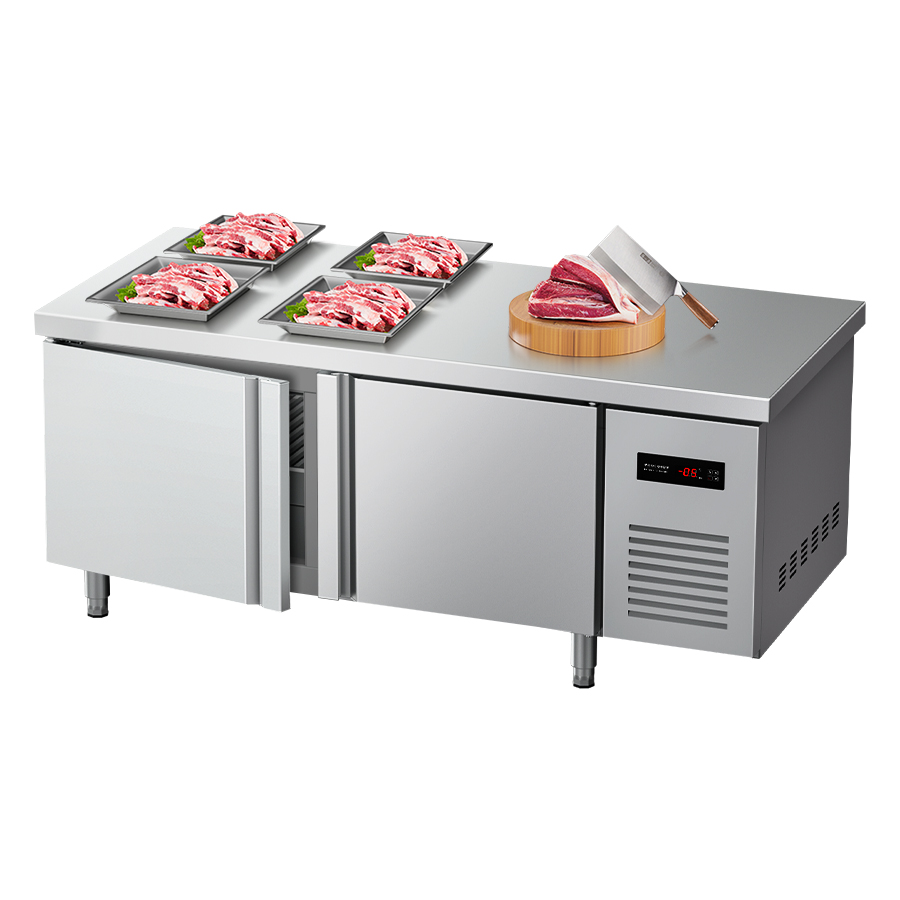 Refrigerator YINZHENG 1.5m Com - Commercial Kitchen Prep Table With Storage avaliação e preço