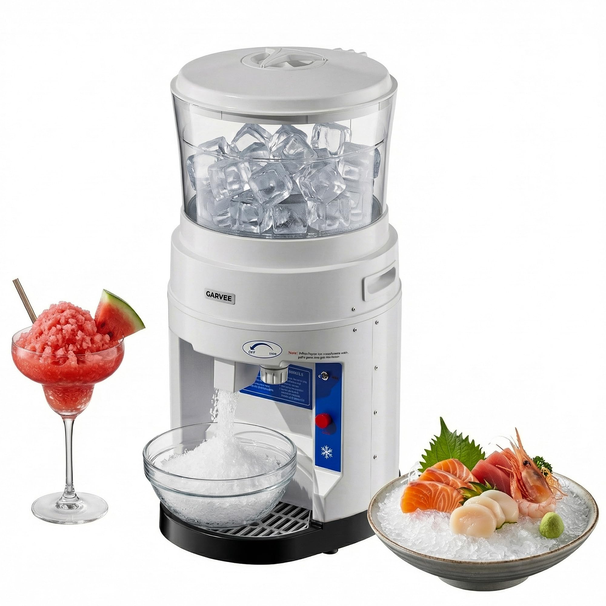 650W Commercial Ice Shaver Mac - Commercial Ice Maker avaliação e preço