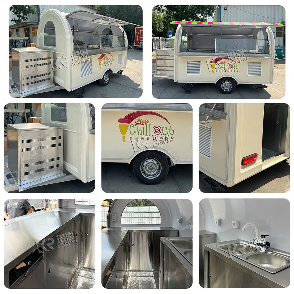 Street BBQ Fast Food Pizza Tra - Commercial Kitchen Layout avaliação e preço