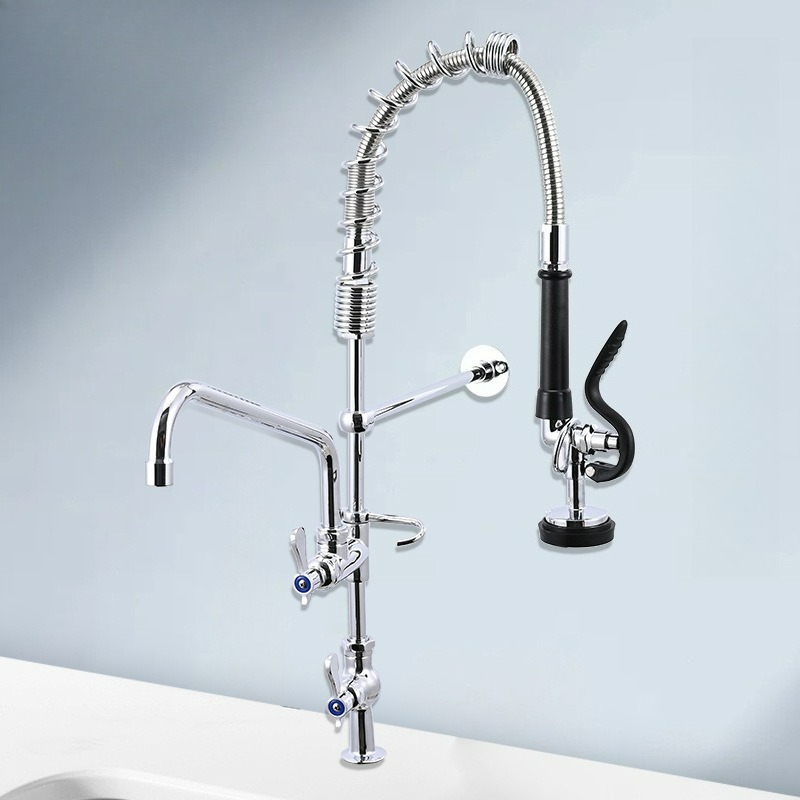 Commercial Kitchen Single Fauc - Commercial Kitchen Faucet avaliação e preço