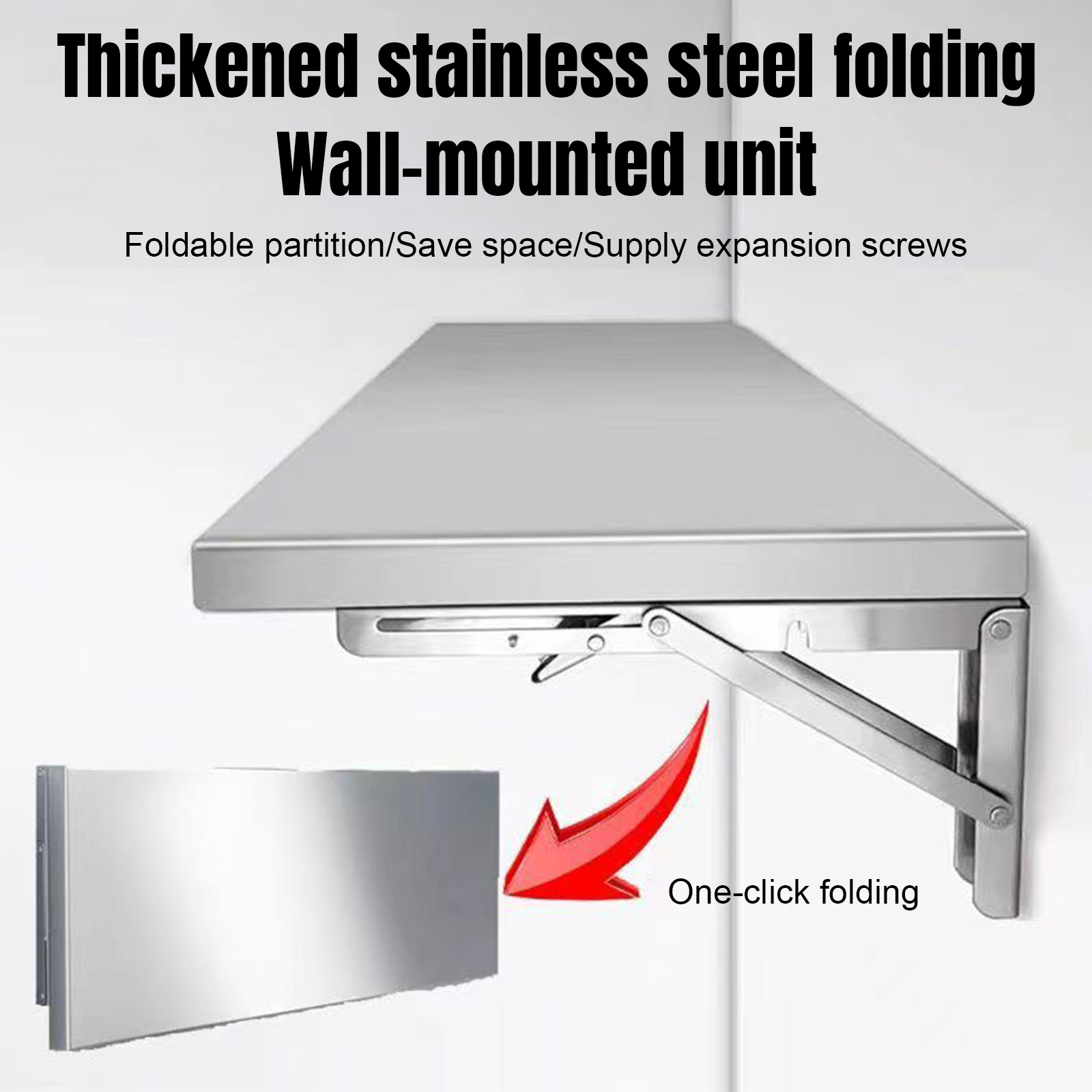 Stainless Steel Folding Storag - Commercial Kitchen Prep Table With Storage avaliação e preço