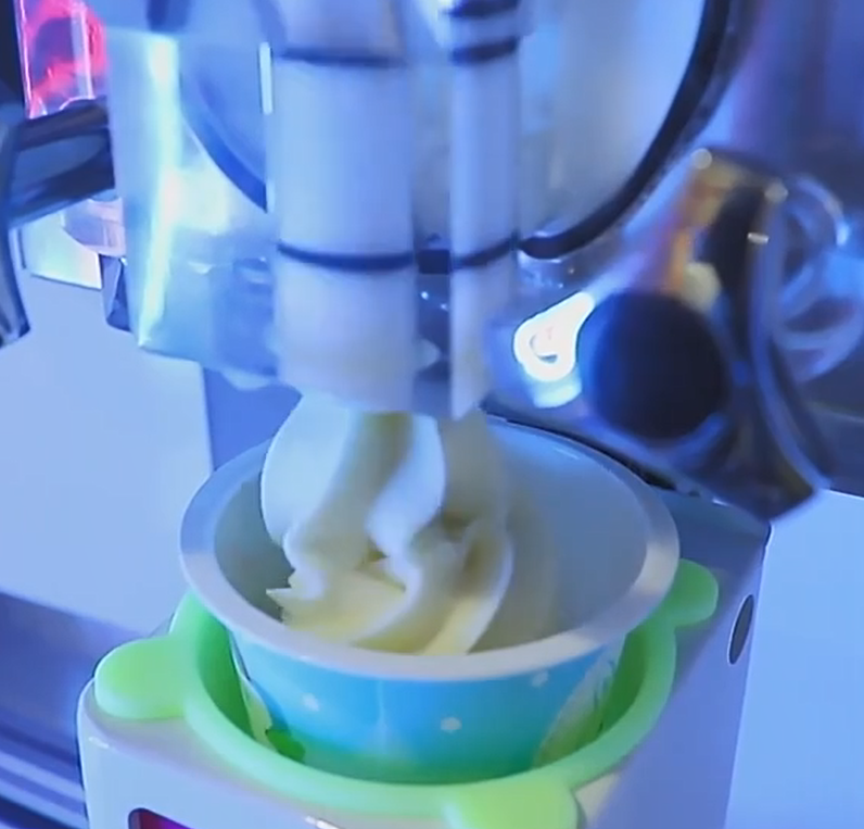 Soft Ice Cream Vending Machine - Commercial Ice Maker avaliação e preço