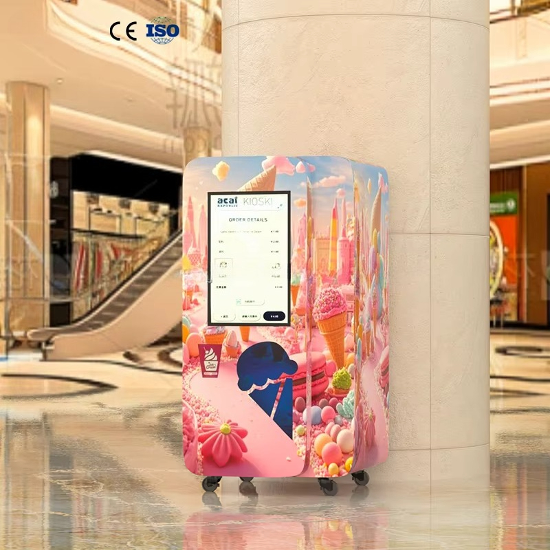 Soft Ice Cream Vending Machine - Commercial Ice Maker avaliação e preço