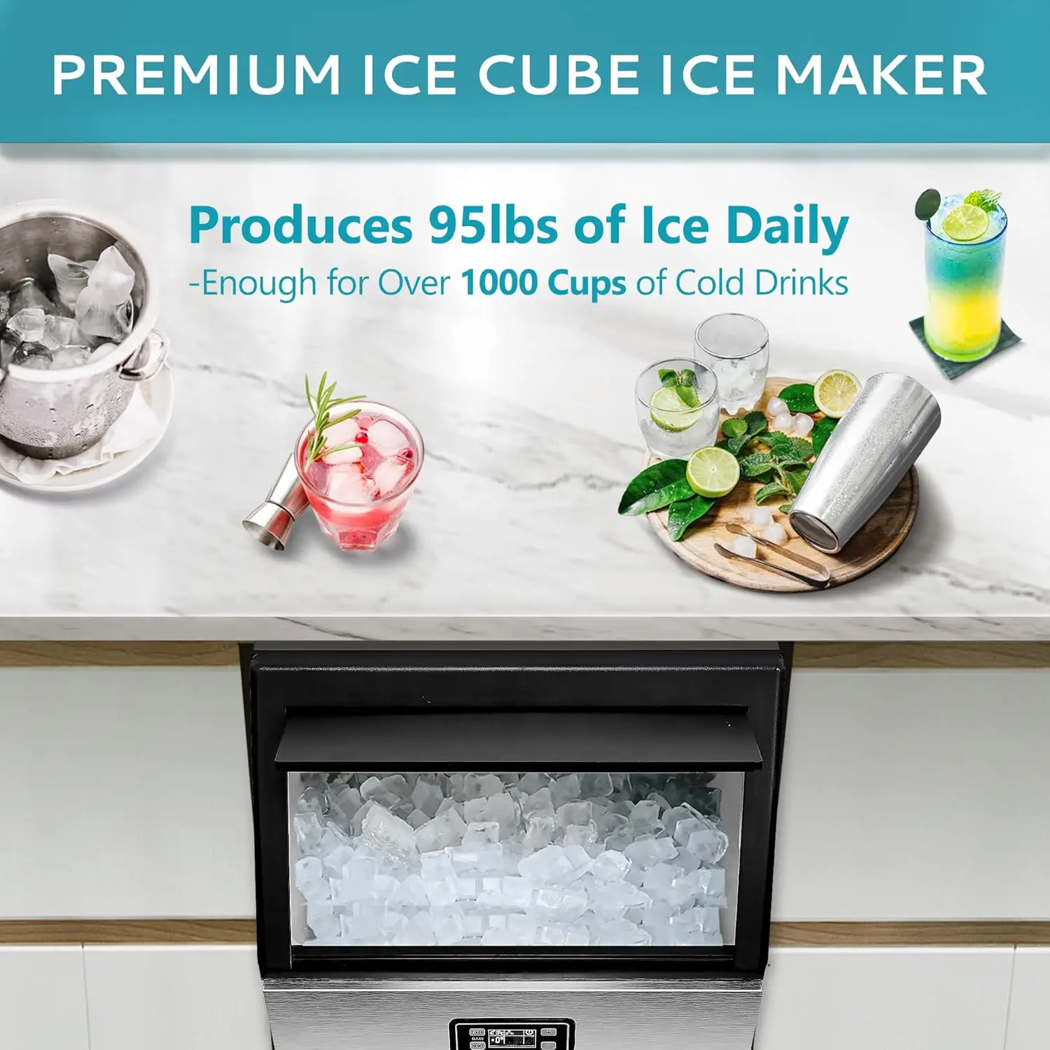 Commercial Ice Maker Machine 9 - Commercial Ice Maker avaliação e preço