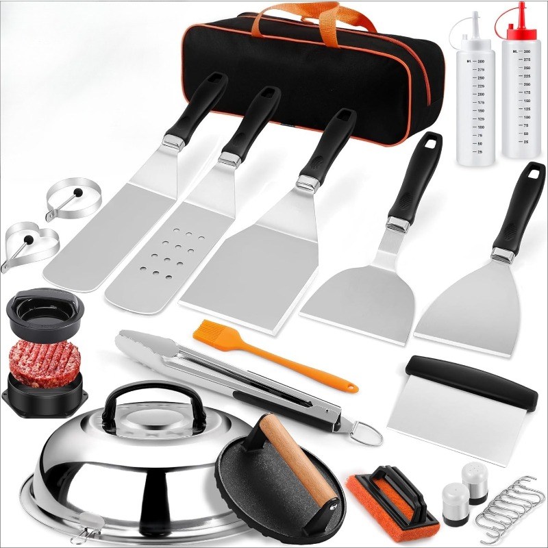 Griddle Accessories Kit,Profes - Teppanyaki Grill Table avaliação e preço