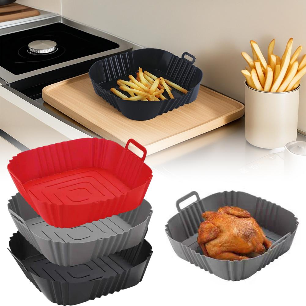 Reusable Airfryer Pan Liner Ac - Deep Fryer Commercial avaliação e preço