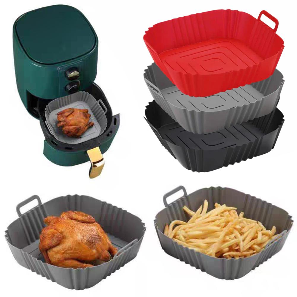 Reusable Airfryer Pan Liner Ac - Deep Fryer Commercial avaliação e preço