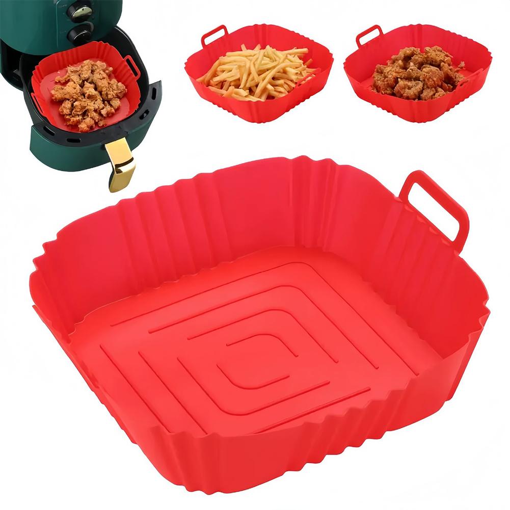 Reusable Airfryer Pan Liner Ac - Deep Fryer Commercial avaliação e preço