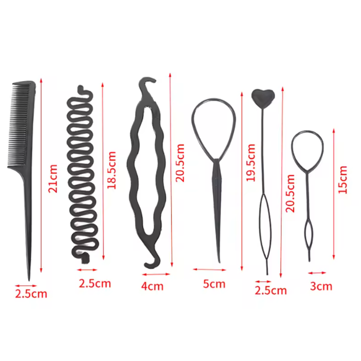6Pcs/Set Multiple Magic Hair B - Donut Making Machine avaliação e preço