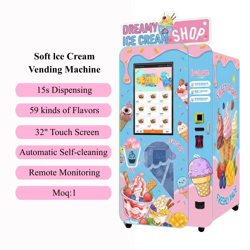 Smart Commercial Ice Cream Ven - Commercial Ice Maker avaliação e preço