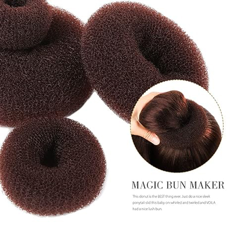 3pc/set Hair Bun Maker Donut M - Donut Making Machine avaliação e preço