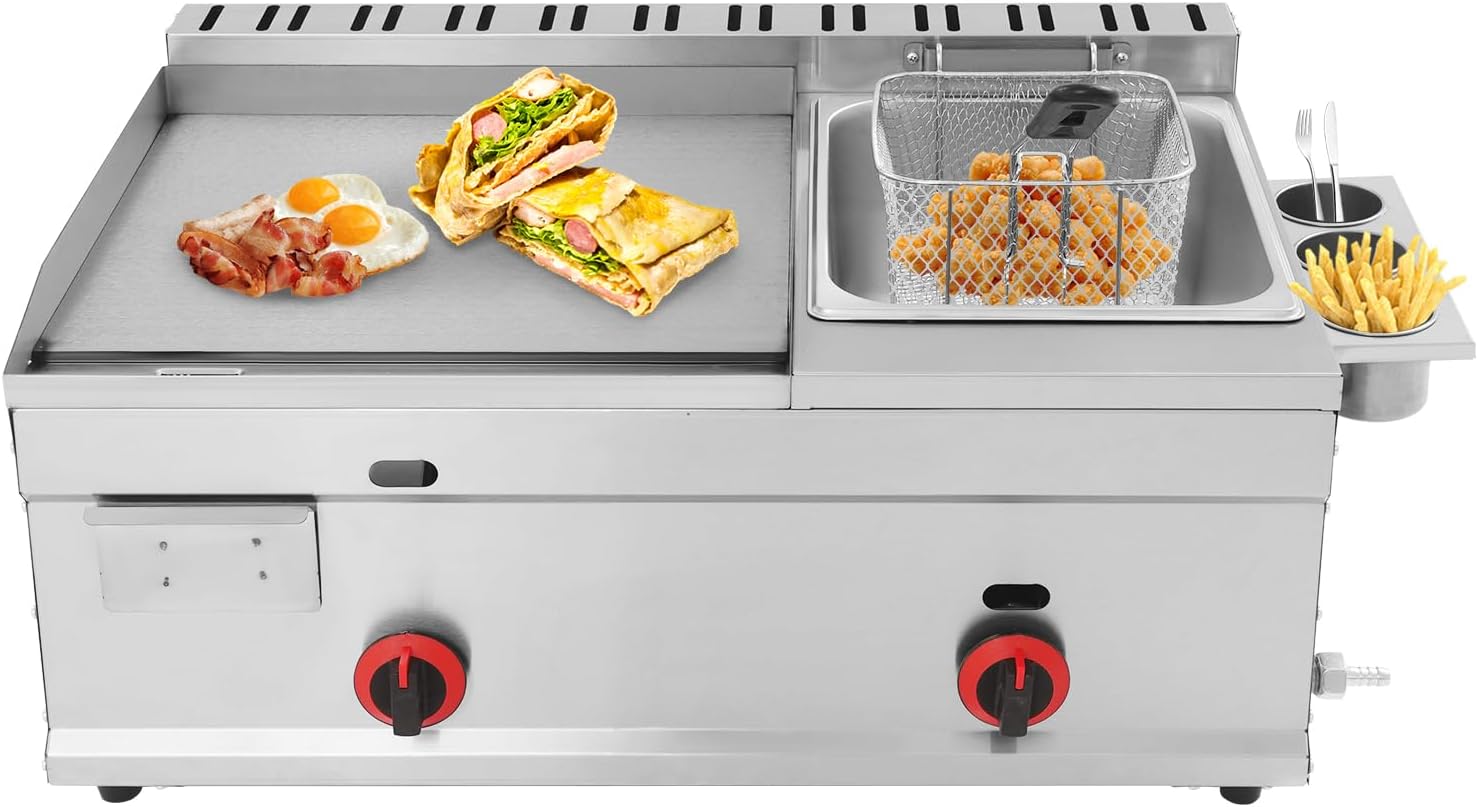 Deep-Frying Machine, 6L/1.59Ga - Deep Fryer Commercial avaliação e preço
