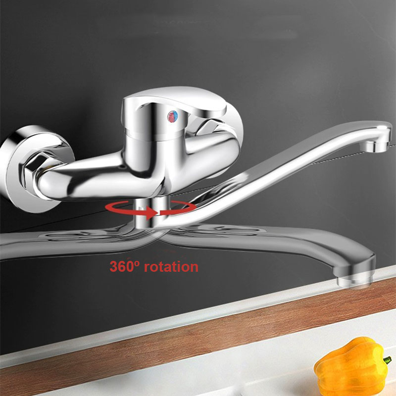 Wall Mounted Kitchen Faucet Do - Commercial Kitchen Faucet avaliação e preço