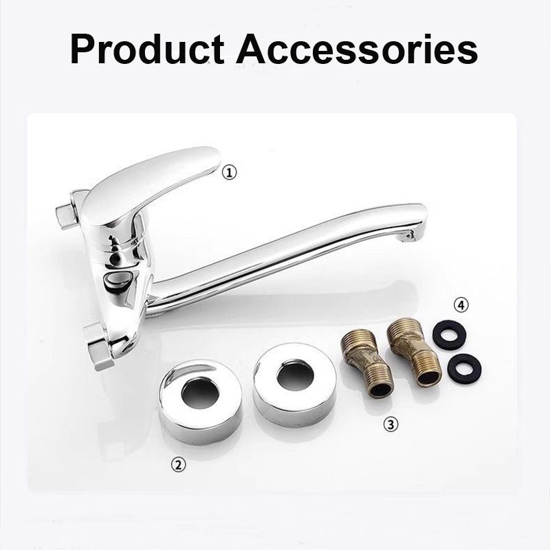 Wall Mounted Kitchen Faucet Do - Commercial Kitchen Faucet avaliação e preço