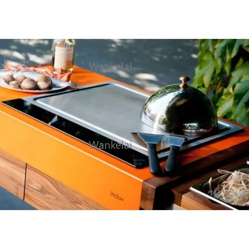 Commercial Electric Induction  - Teppanyaki Grill Table avaliação e preço