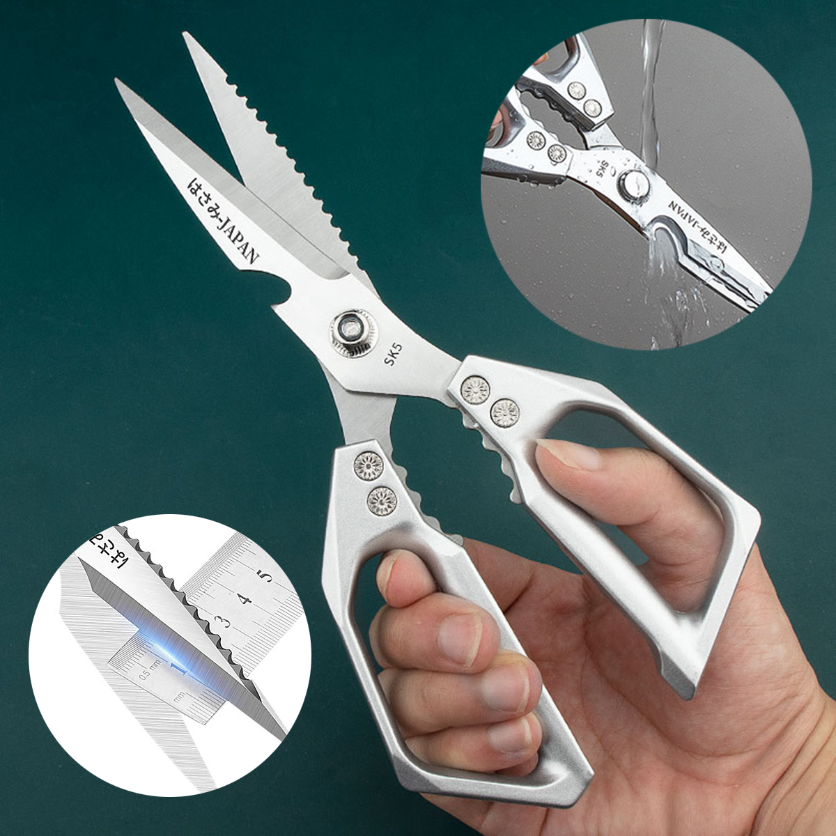 Stainless Steel Kitchen Shears - Commercial Kitchen Equipment avaliação e preço
