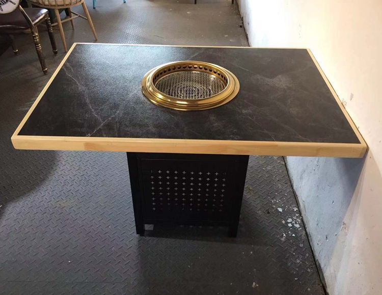 Commercial Japanese Yakiniku S - Teppanyaki Grill Table avaliação e preço