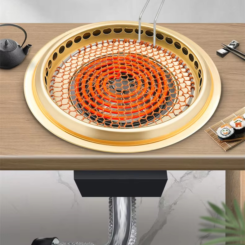 Commercial Japanese Yakiniku S - Teppanyaki Grill Table avaliação e preço