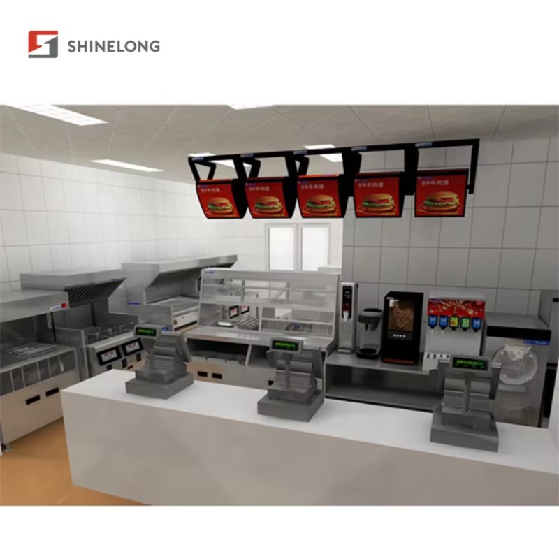 Fast Food Restaurant Equipment - Commercial Kitchen Layout avaliação e preço