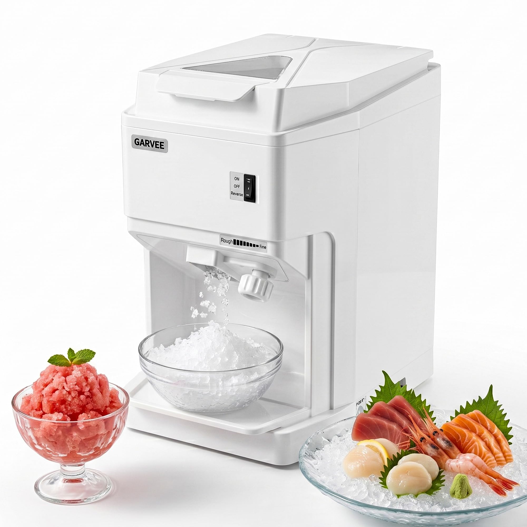 Heavy Duty Electric Ice Crushe - Commercial Ice Maker avaliação e preço