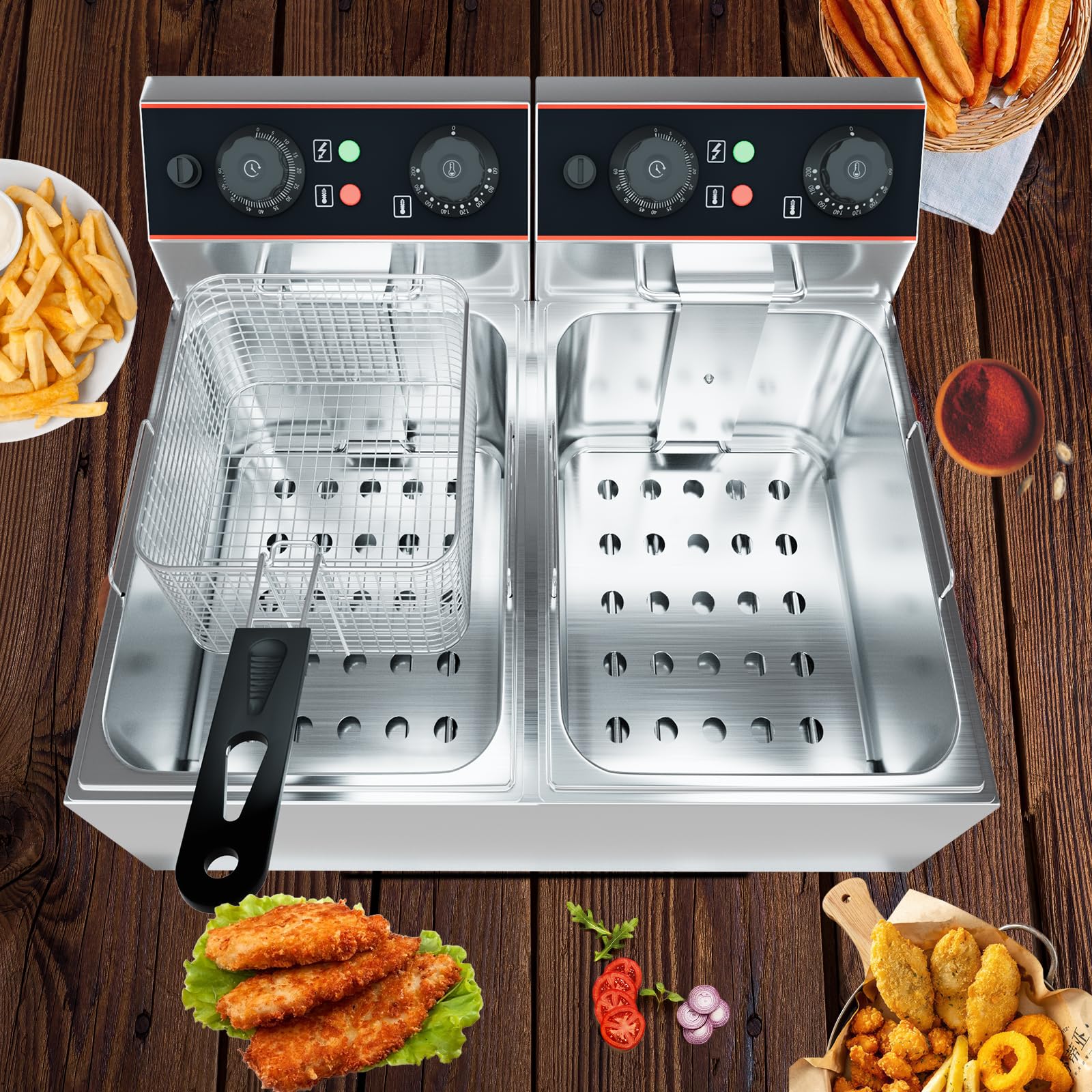 6/8/11L Commercial Electric De - Deep Fryer Commercial avaliação e preço