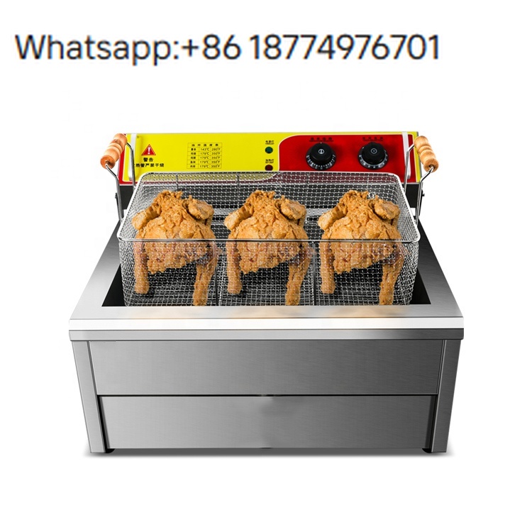 Commercial Deep Fryer with Sin - Deep Fryer Commercial avaliação e preço