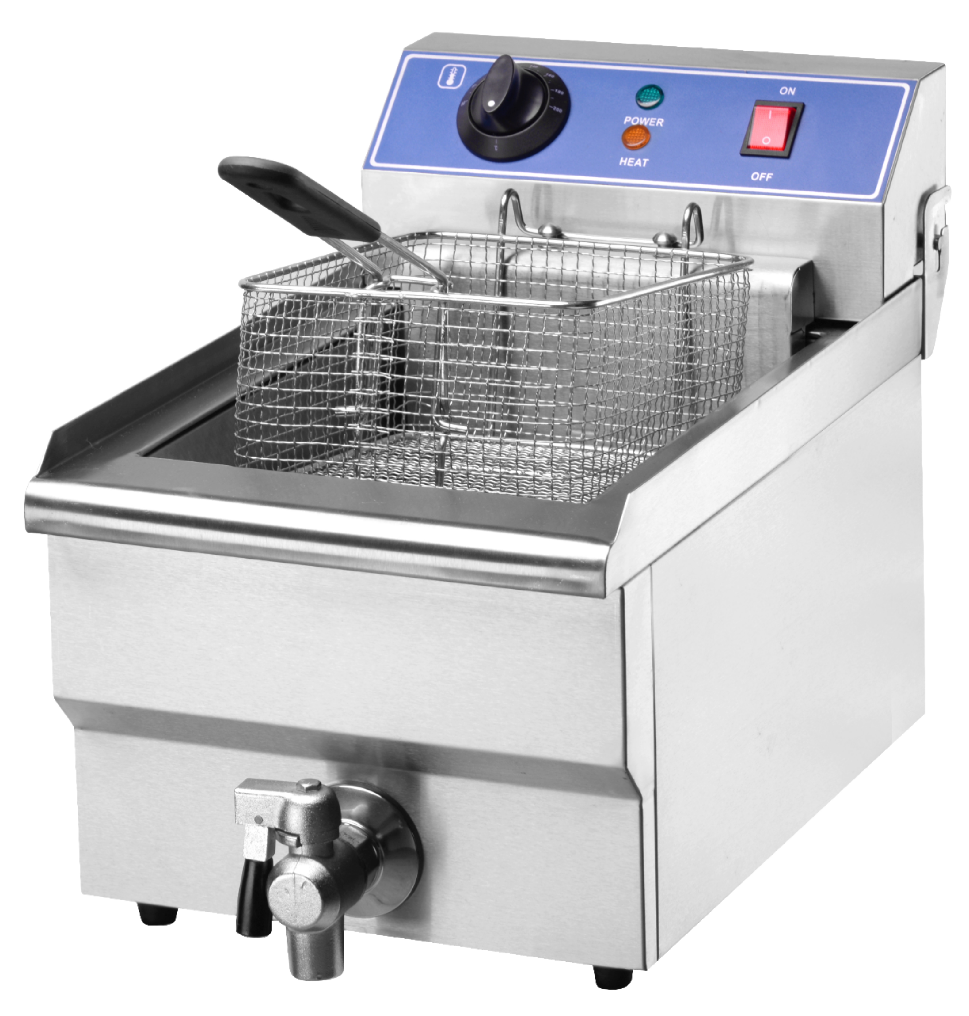 Commercial Deep Fryer with Sin - Deep Fryer Commercial avaliação e preço