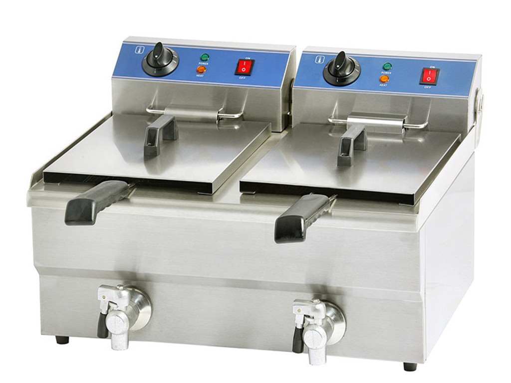 Commercial Deep Fryer with Sin - Deep Fryer Commercial avaliação e preço