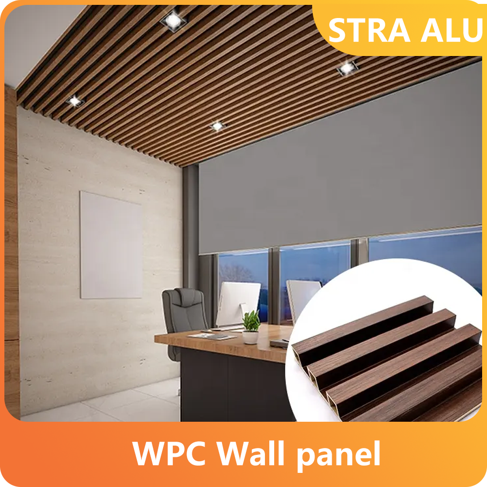 wood look WPC wall panel Water - Commercial Kitchen Wall Panel avaliação e preço