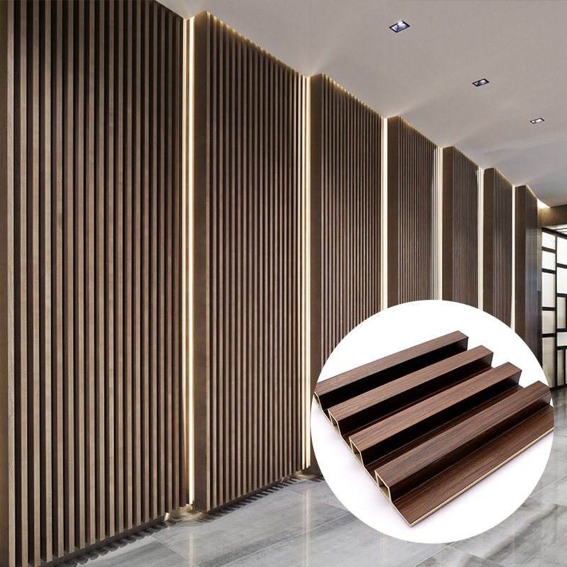 wood look WPC wall panel Water - Commercial Kitchen Wall Panel avaliação e preço