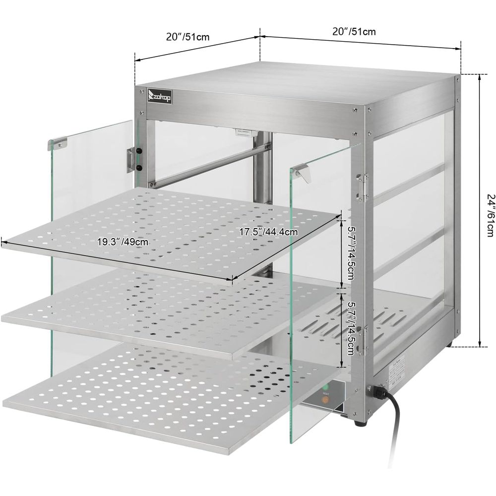 3 Tier Commercial Countertop P - Commercial Kitchen Warmer avaliação e preço